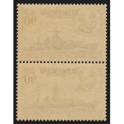 n°425, variété timbre du bas plus clair tenant à normal, neuf ** - SUPERBE