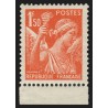 n°435a, Faux Intelligence Service, Iris 1fr50 orange, neuf ** - SUPERBE