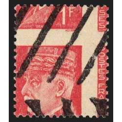 n°514, variété "piquage à cheval" + annulation de rebus, neufs ** signé CALVES