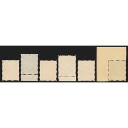 n°506a, 508a, 511b, 514a, 515a, 518a, Faux Intelligence Service, neufs ** - SUP