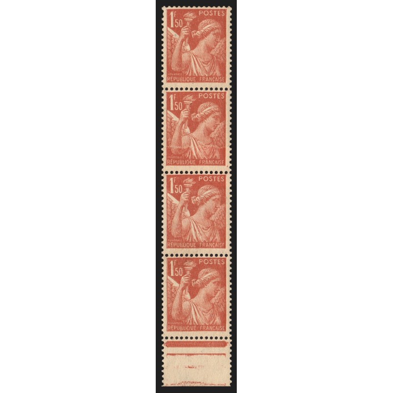 n°652b, variété "impression sur raccord", neufs ** sans charnière - TB