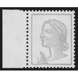 n°1263h variété "couleur rouge omise", Marianne de Decaris, neuf ** - SUPERBE