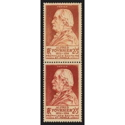 n°748, variété "impression dépouillée" tenant à normal, neufs ** - SUPERBE