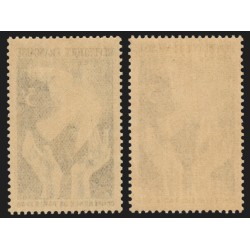 n°762, variété "mains sales, surencrage", neufs ** sans charnière - SUPERBE