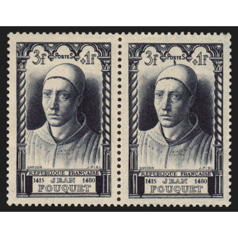 n°766a, variété "Bonnet à pointe" tenant à normal, neufs ** - SUPERBE