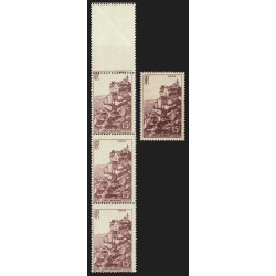 n°763, variété "piquage à cheval, timbre plus petit", neufs ** - SUPERBE