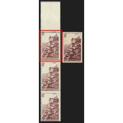 n°763, variété "piquage à cheval, timbre plus petit", neufs ** - SUPERBE