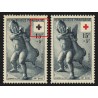 n°1049, variété "Croix noire au lieu de rouge", neufs ** , signé CALVES - TB