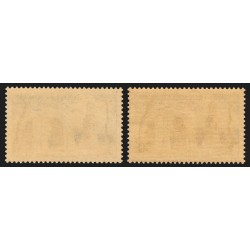 n°1130, variété "chiffres blancs" + normal, neufs ** sans charnière - SUPERBE