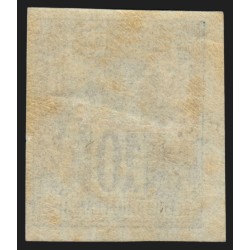 n°76d, émission Granet, non-dentelé, Sage 10c vert-foncé sur vert, neuf * - TB