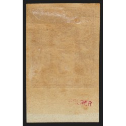 n°86b, émission Granet, non-dentelé, Sage 3c jaune, neuf * avec charnière - TB