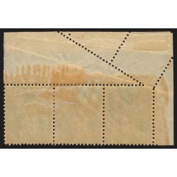 n°102, variété "piquage oblique par pliage", neuf * avec charnière - TB