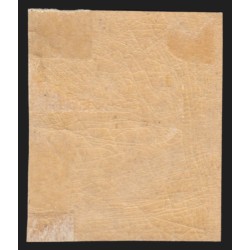 n°3f, réimpression de 1862, Cérès 20c noir sur jaune, neuf * avec charnière TB