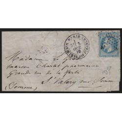 Ballon monté "L'Armand Barbès" étoile 35 Ministère des Finances - Certificat