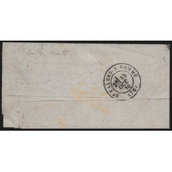 Ballon monté "L'Armand Barbès" étoile 35 Ministère des Finances - Certificat