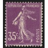 n°142b, Semeuse 35c violet, Type II, neuf ** sans charnière, signé JF.BRUN - TB