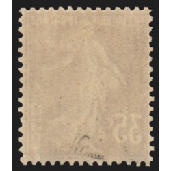 n°142b, Semeuse 35c violet, Type II, neuf ** sans charnière, signé JF.BRUN - TB