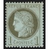 n°50, Cérès 1c vert-olive, neuf ** sans charnière - B/TB