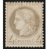 n°52, Cérès 4c gris, neuf * infime trace de charnière, quasi ** - TB
