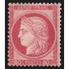 n°57, Cérès, 80c rose, neuf * avec charnière - TB