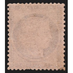 n°58, Cérès 10c brun sur rose, neuf * trace de charnière - B/TB