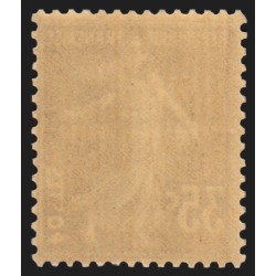 n°142b, Semeuse 35c violet, Type II, neuf ** sans charnière - TB