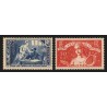 n°307/308, Chômeurs intellectuels 1935, neufs ** sans charnière - TB
