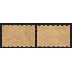 n°307/308, Chômeurs intellectuels 1935, neufs ** sans charnière - TB