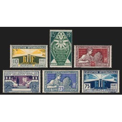 n°210/215, Exposition Arts Décoratifs, série complète, neufs ** sans charnière