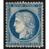 n°60Ca, Cérès 25c bleu-foncé, Type III, neuf * trace de charnière - TB