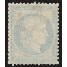n°60Ca, Cérès 25c bleu-foncé, Type III, neuf * trace de charnière - TB