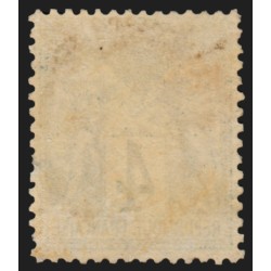 n°63, Sage 4c vert, Type I, neuf * avec trace de charnière - TB