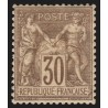 n°69, Sage 30c brun, Type I, neuf * trace de charnière - TB