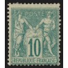 n°65, Sage 10c vert, Type I, neuf * avec charnière - BEAU D'ASPECT