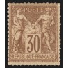 n°69, Sage 30c brun-clair, Type I, neuf * légère trace de charnière - B/TB