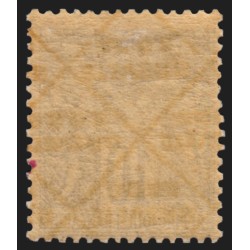 n°89, Sage 10c noir sur lilas, Type II, neuf * légère trace de charnière - TB