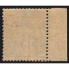 n°90, bord de feuille, Sage 15c bleu, neuf * avec charnière - TB