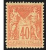 n°94, Sage 40c orange, Type II, neuf ** sans charnière - TB