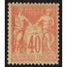n°94, Sage 40c orange-pâle, Type II, neuf * légère trace de charnière - TB