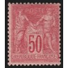 n°98b, Sage 50c ROSE-SUR-ROSE, Type II, neuf ** sans charnière - TB