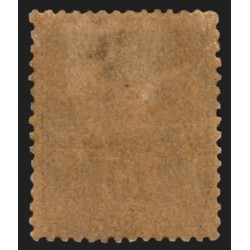 n°99, Sage 75c violet sur orange, neuf * avec charnière GNO - B/TB