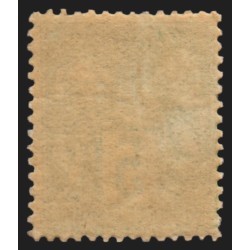 n°106, Sage 5c vert-jaune, Type II, neuf * légère trace de charnière - TB