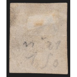 n°14A, Napoléon 20c bleu, essai de couleur/impression, neuf (*) - TB D'ASPECT