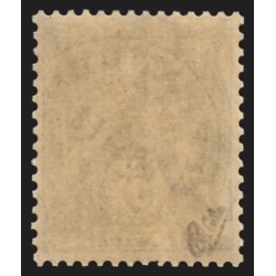 Préoblitérés n°41a, "surcharge fine", Blanc 5c vert, neuf ** signé CALVES - SUP