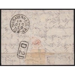 Ballon monté "Le Général Renault" destination LA HAYE Pays-Bas - Certificat