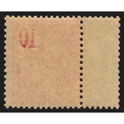 n°112, variété "impression recto-verso des chiffres" neuf ** sans charnière TB