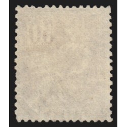 n°115a, variété "chiffres très déplacés", Mouchon 30c violet, oblitéré - TB