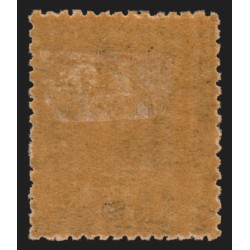 n°137w, variété "piquage à cheval" sur papier GC, neuf * signé CALVES - B/TB