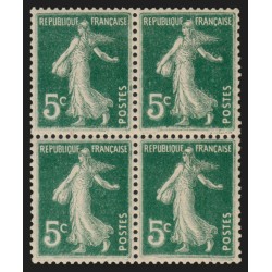 n°137, variété "impression floue, faciale empatée", neufs * - SUPERBE