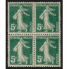 n°137, variété "impression floue, faciale empatée", neufs * - SUPERBE